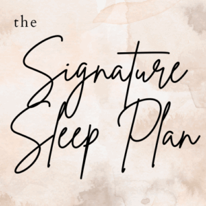 Personalized Sleep Plan